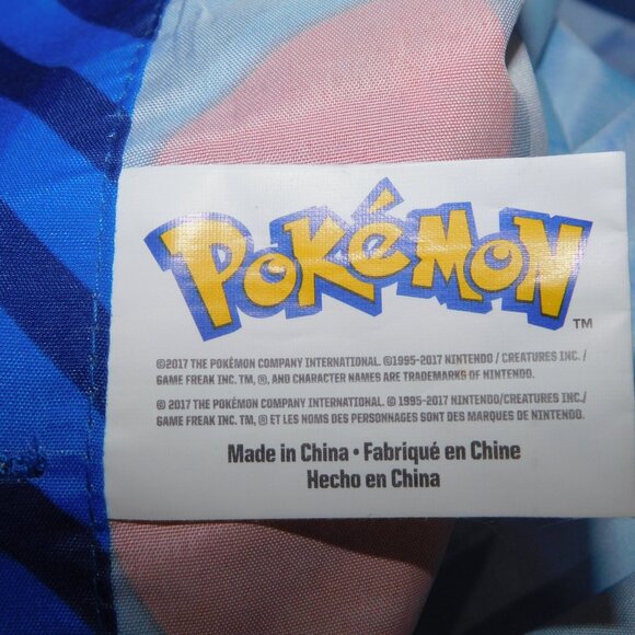 2017 Pokemon Kids Decorative Microfiber Fabric Shower Curtain 72 x 72 - Picture 4 of 6